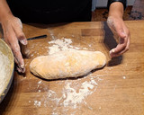 Foto del paso 3 de la receta: Lasaña de cebolla caramelizada y peras (pasta fresca casera)