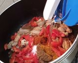 A picture of step 4 of Ridge Gourd (Turai) With Chicken Wings.