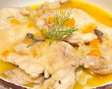 Foto del paso 7 de la receta: Pollo en salsa de champiñones y zanahoria