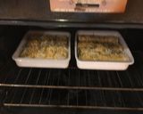 A picture of step 11 of Fajita green chile enchiladas.