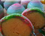 Foto langkah ke 8 dari resep Rainbow Thousand Layer Mooncake.