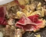 Foto del paso 6 de la receta: Revuelto de setas con jamón y un ajo
