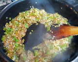 Foto del paso 10 de la receta: Arroz caldoso de mejillones salvajes y judías verdes