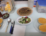 Foto del paso 6 de la receta: Tortilla de alcachofas con cebolla