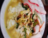 Foto langkah ke 3 dari resep Kuah bubur kuning.