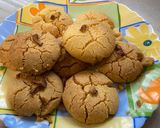 A picture of step 6 of Nankhatai in oven.