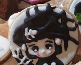 Foto del paso 5 de la receta: Galletitas de Halloween!! De masa de jengibre y decoración de glasé!!