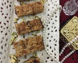 A picture of step 4 of Magic Slice Dry Fruits Slice#EidKiMeethas.
