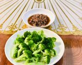 Hình bước làm 3 của món Bông cải xanh + Thịt kho tiêu