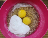 Foto del paso 2 de la receta: 🥯Bagels de lino, avena y yogur 🥯 sin levadura, sin amasado 🥯 Pocos ingredientes