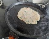 A picture of step 1 of Methi Missi Roti.