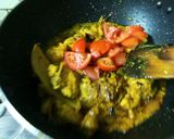 A picture of step 4 of Chicken Dakbunglow served with Gondhoraj fish pulao.
