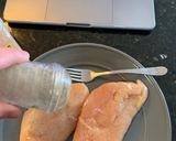A picture of step 1 of Creamy Tuscan Chicken.