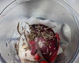 A picture of step 1 of Beetroot Coconut Chutney.