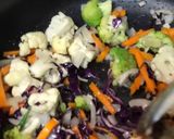 A picture of step 2 of Veggies Majboos: UAE 🇦🇪 Special- Veg. Arabic Rice.