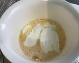 Une image de l'étape 8 de Tarte amandine aux pêches.