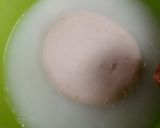 A picture of step 2 of Muscat Halwa Kolkata style.