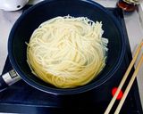Hình bước làm 3 của món Mì thịt bằm
