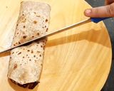 બનાના ચોકલેટ ચપાટી રોલ (Banana Chocolate Chapati Roll Recipe In Gujarati) રેસીપી સ્ટેપ3ફોટો