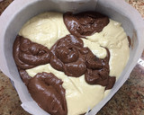 Foto del paso 4 de la receta: Naked cake (tarta desnuda) marmolada