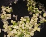 Garganelli with prawns, saffron and round courgette recipe step 2 photo