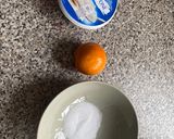 A picture of step 1 of Eclairs (fillings).