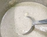 A picture of step 2 of Green moong dal,yellow spited moong dal dosa chutney.