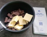 Une image de l'étape 1 de °Fondant au chocolat et à la poudre d'amande°.