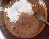 Foto langkah ke 3 dari resep Bolu Pisang Cokelat Teflon.