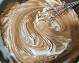 A picture of step 5 of Chocolate chiffon cake.