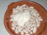 Sándwich de paté vegetariano de alubias