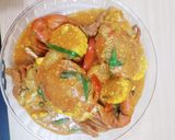 Foto langkah ke 7 dari resep Kepiting Saus Padang mamitakaeshi.
