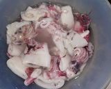 Foto langkah ke 2 dari resep Cumi bakso saus tiram.
