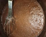 Foto langkah ke 5 dari resep Chocolate cake no mixer no oven.