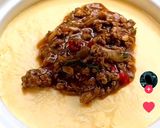 Foto langkah ke 4 dari resep Tim tahu telur daging cincang.