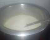 A picture of step 2 of Rice kheer.
