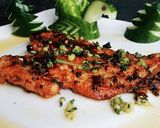 Foto langkah ke 6 dari resep Dada Ayam Fillet grill madu bawang.