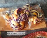 Foto langkah ke 11 dari resep Roti Isi Pasta Ubi Ungu (Tanpa Ulen).