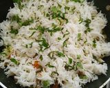 A picture of step 9 of Paneer masala biryani.