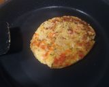 Foto del paso 11 de la receta: Hamburguesa de mijo, puerro, zanahoria y pimiento rojo