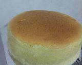 Foto langkah ke 10 dari resep Greentea Hokkaido Cheese cake.