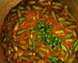 A picture of step 4 of French beans gravy.