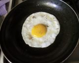 A picture of step 1 of Poached eggs,samosa,hash browns and kachumbari.