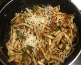 A picture of step 3 of Vegetable Linguine Pasta.