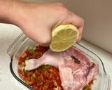 Foto del paso 6 de la receta: Pollo asado con setas y pimientos