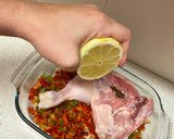 Foto del paso 6 de la receta: Pollo asado con setas y pimientos