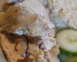 รูปขั้นตอนการทำที่ 4 ของ ข้าวหน้าไก่หมักพริกไทยดำ