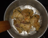 Foto del paso 5 de la receta: Pollo al vino acompañado de salsa bechamel