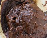 A picture of step 3 of Nutella brownie in microwave 1 minute.