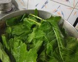 A picture of step 11 of Kashmiri kadam Saag Chicken.
